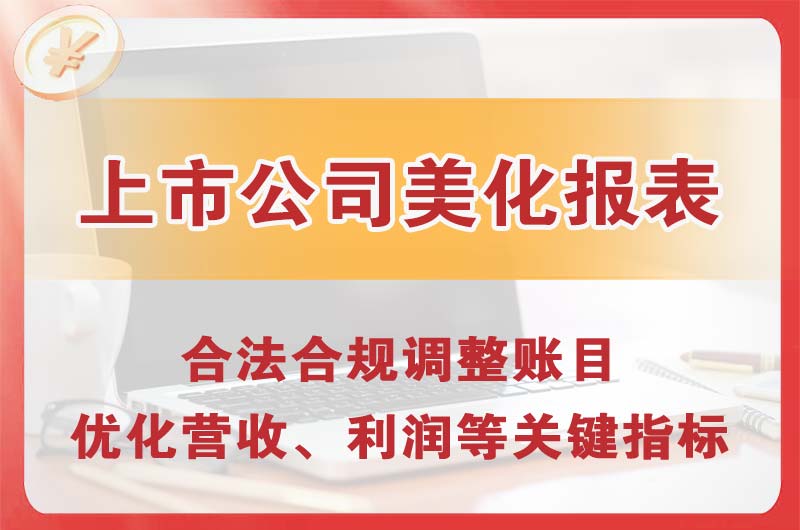 贵港上市公司美化报表